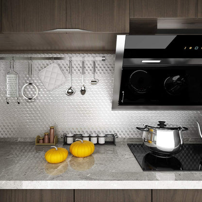 Kitchen Oil Proof Sticker Aluminum Foil Self-Adhesive Contact Paper