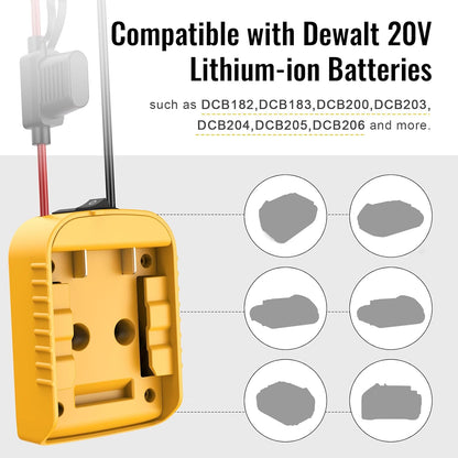 Power Wheel Adapter for Milwaukee M18 Battery Adapter 18V Power Wheel Battery Conversion