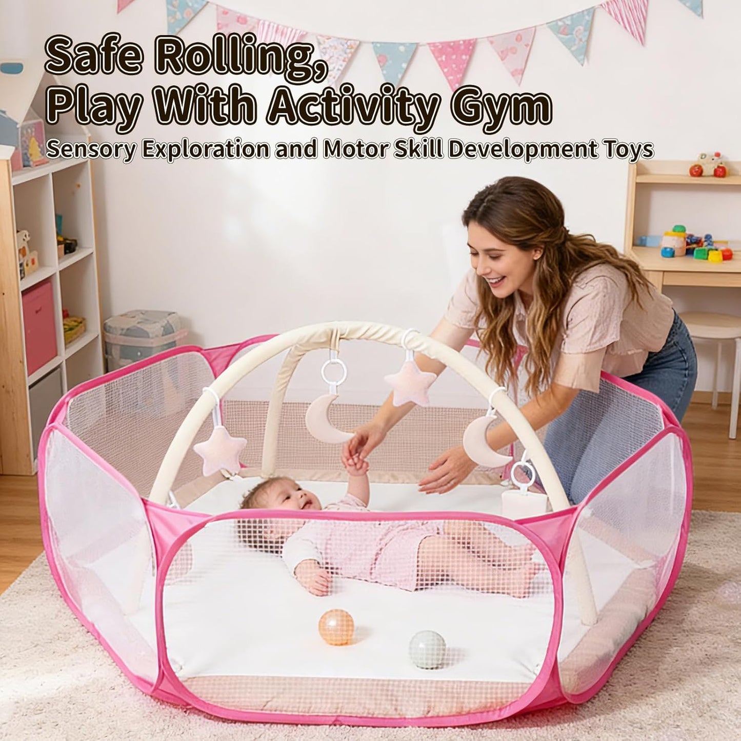 Kids Satety Fence Play Foldable Tent