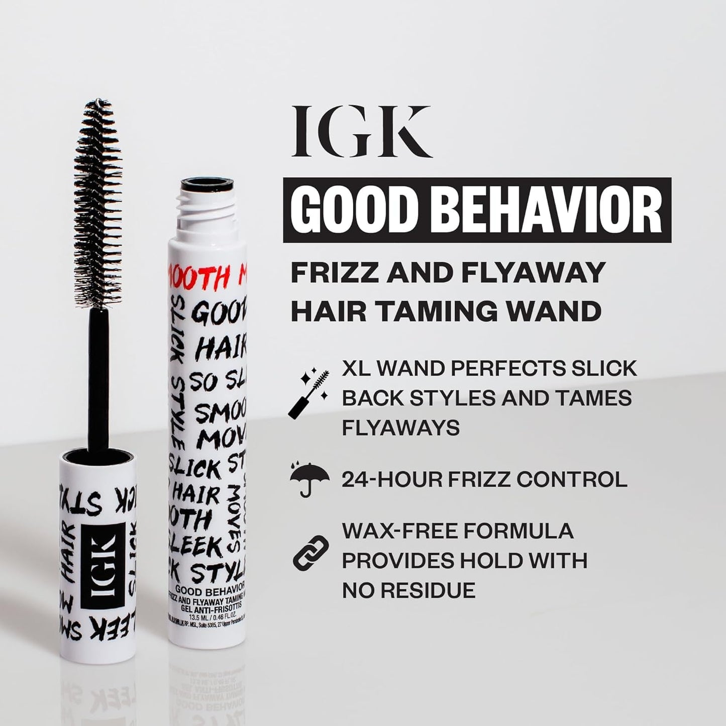 2-Pack Flyaway Taming Wands—Smooths Frizz and Sets the Hairline