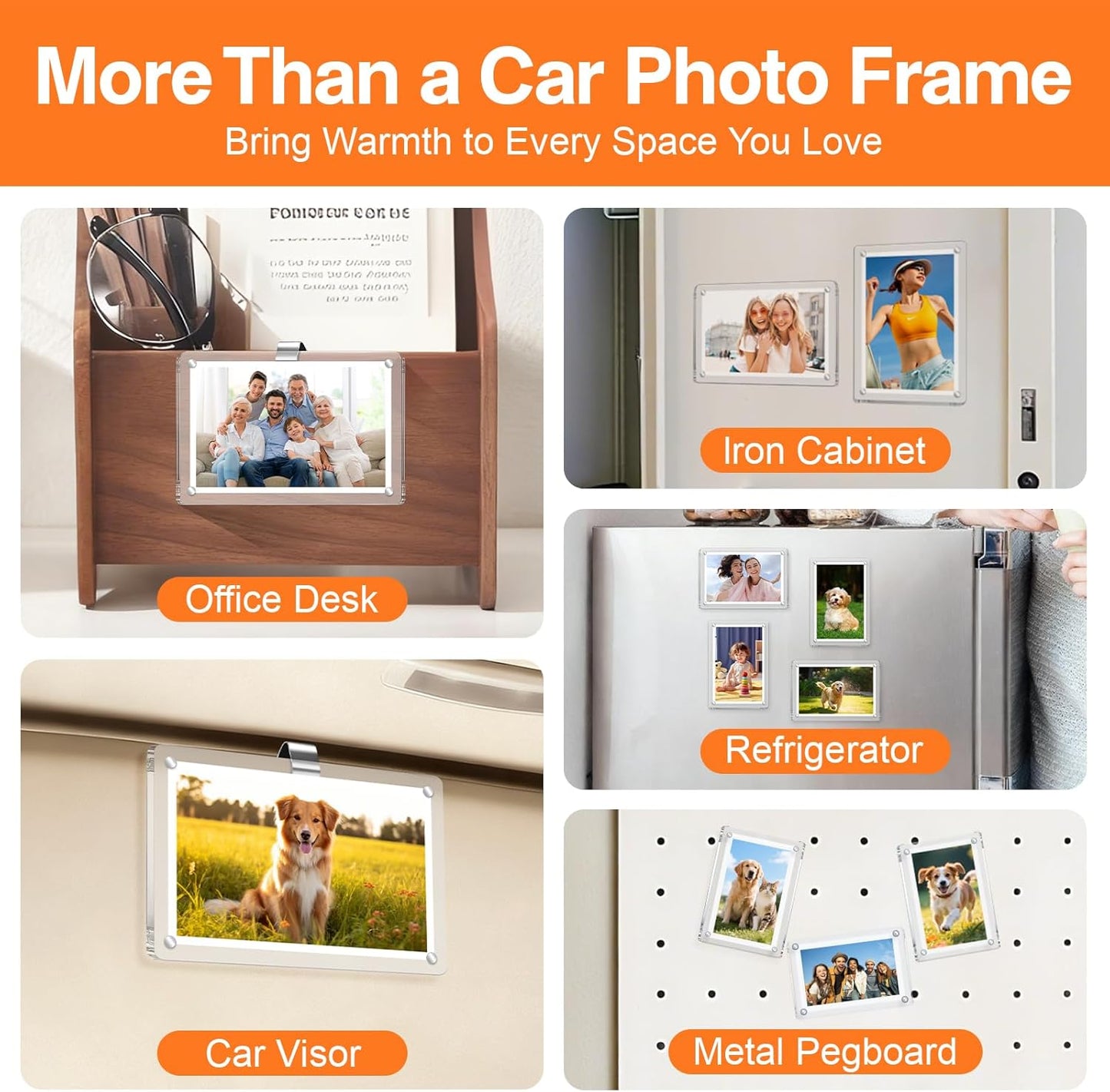 Car Visor Photo Clip Car Picture Holder