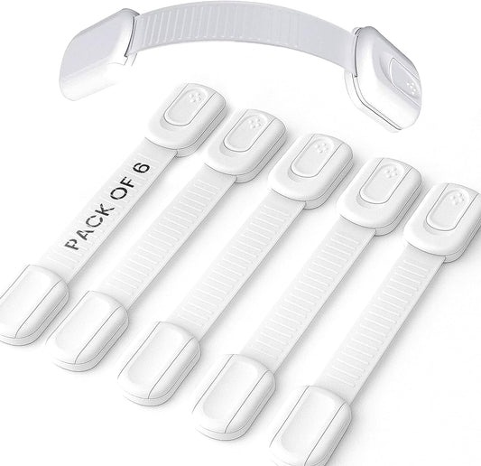 6 Pack Child Proof Cabinet Locks No Screws
