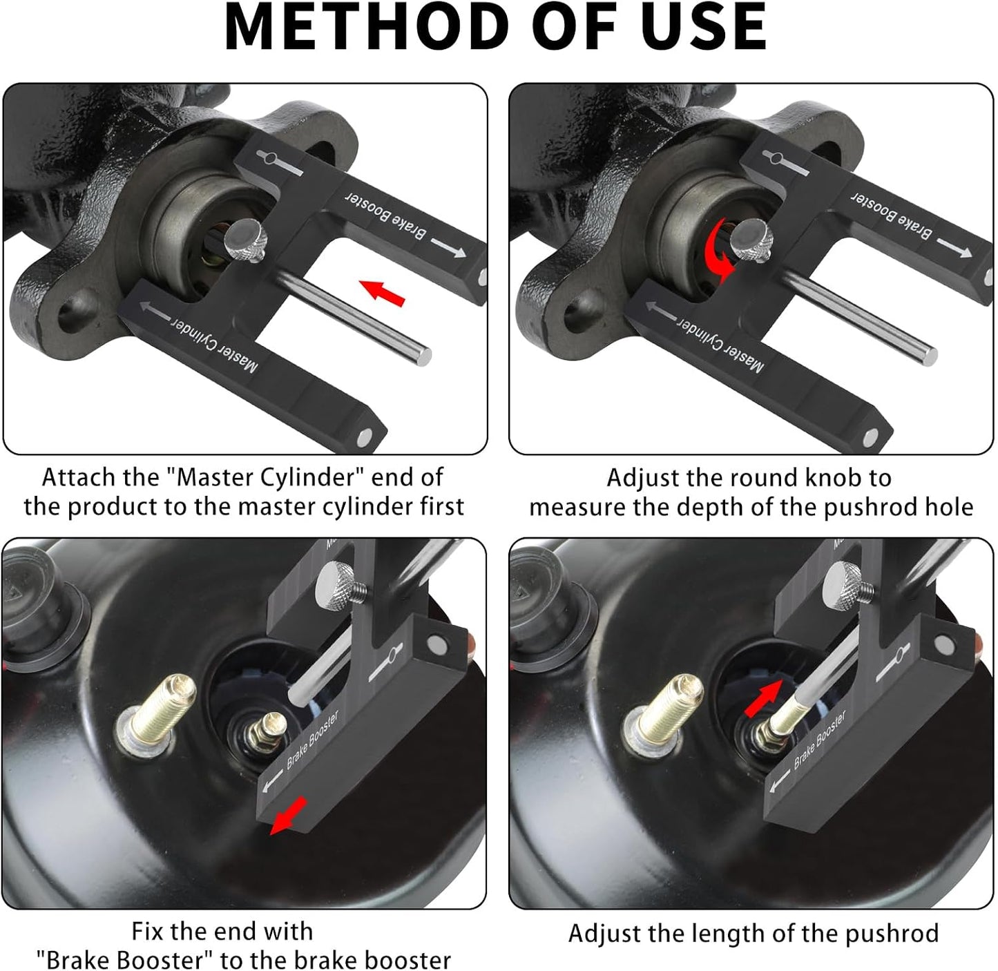 Brake Adjustment Tool With A Magnetic Ddesign