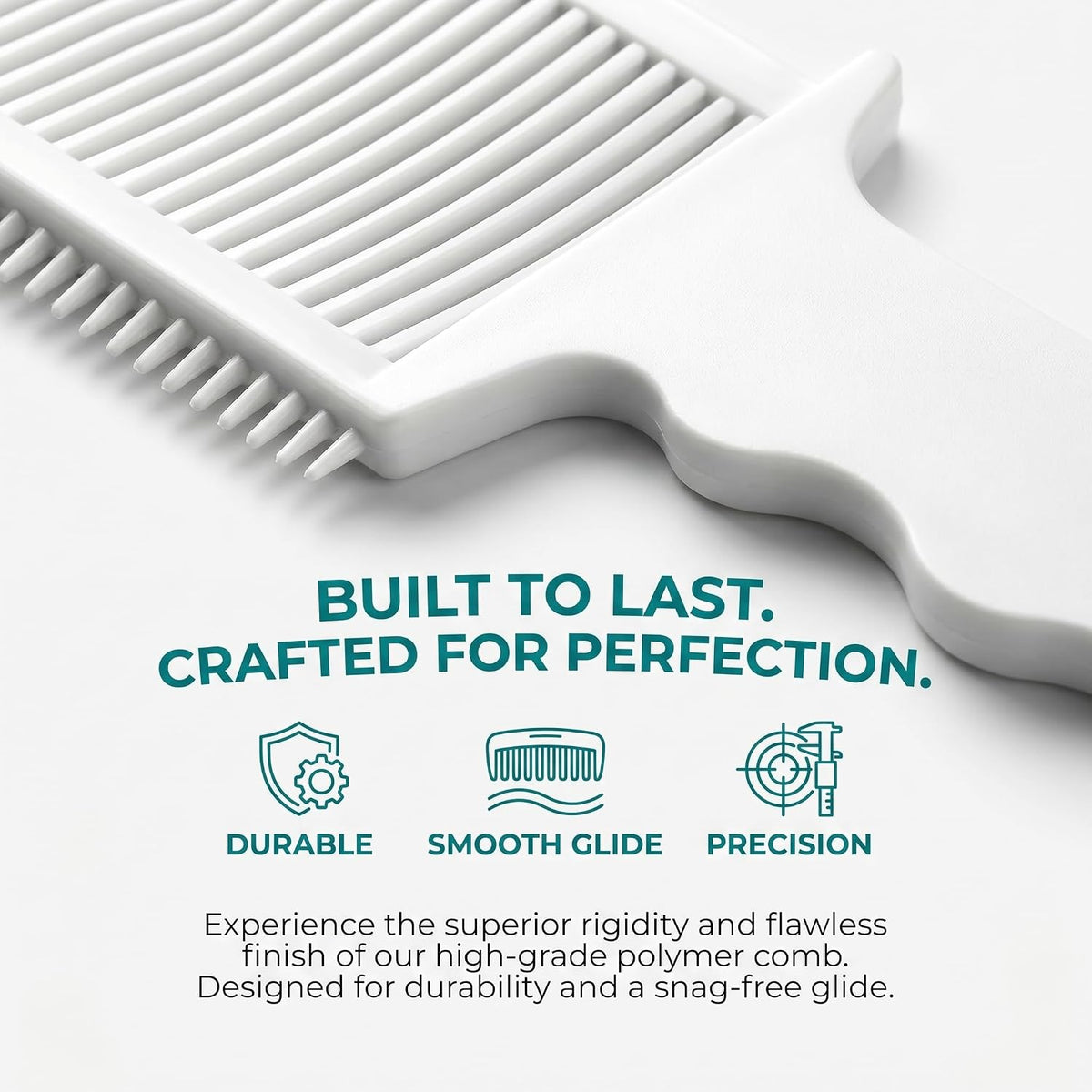 4-in-1 Detachable Fade Comb Set, Compatible with All Hair Clippers