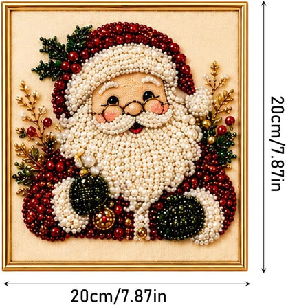 DIY Holiday Pearl Art Kit – Frame Included