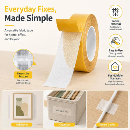 Heavy-duty Mesh Double-sided Tape—Removes Without Leaving a Trace