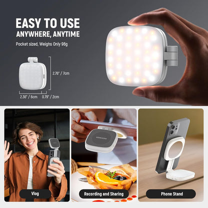 Magnetic Selfie Light Compatible with MagSafe iPhone