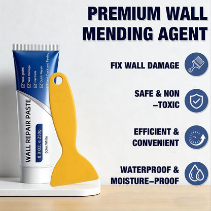 Drywall Repair Kit, Wall Patch Paste & Scraper Set for DIY Home Fix