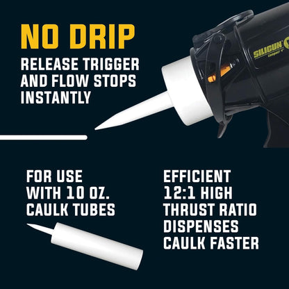 Compact Caulking Gun‑Anti‑Drip Function