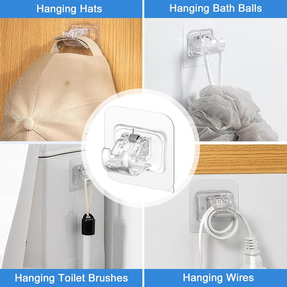 12 Pack Self Adhesive Curtain Rod Holder