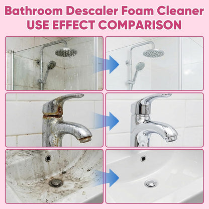 Powerful Bathroom Descaling Foam Cleaner – Rapidly Breaks Down Grime – 300ml
