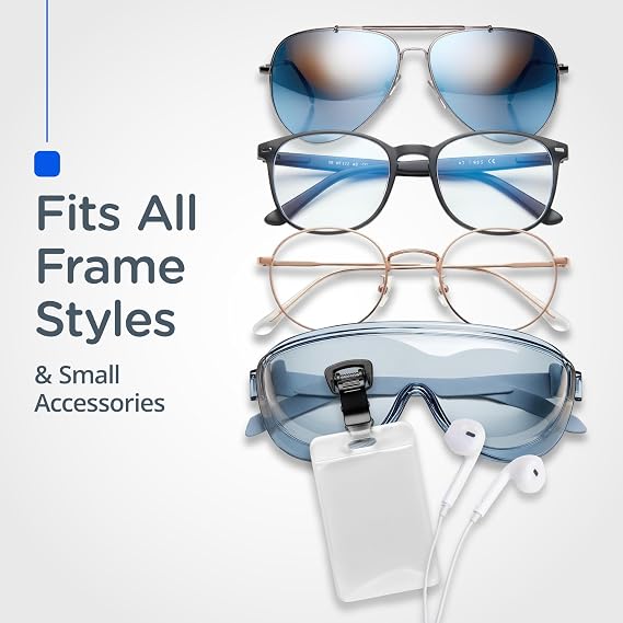 3Pcs Magnetic Eyeglass Holder - Strong and Secure, Easy Clip-On
