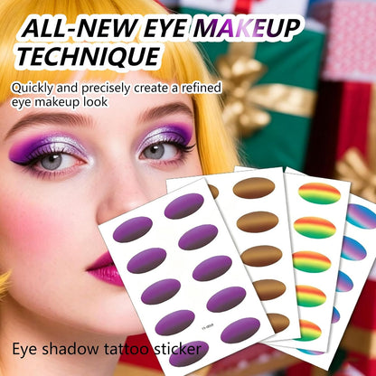 5 Pcs Waterproof Eyeshadow Stickers – Easy Eye Makeup Tape for Natural & Long-Lasting Eye Look