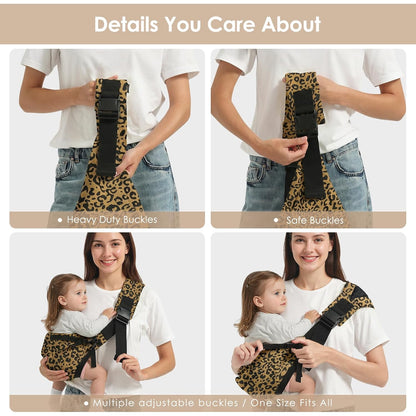 Baby Sling Carrier Adjustable Shoulder Straps