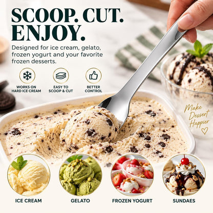 Stainless Steel Dessert Spade Spoon