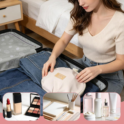 Travel Lingerie Storage Bag - Multi-Compartment Women's Storage Bag