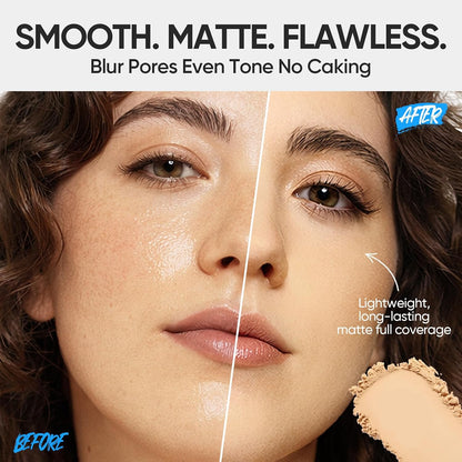 Ultra Cover Powder Foundation, Soft-Focus Complex Intelli, Oil Control