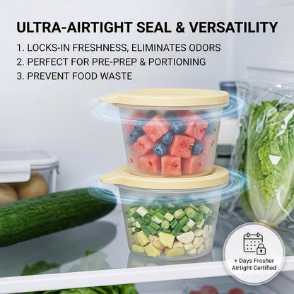Food Storage Containers With Lids - Drain Strainer