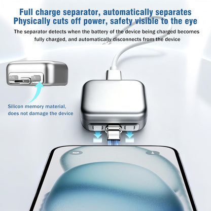 140w Type-C Auto Cut-Off Charger Protector with AI Full-Charge Disconnect