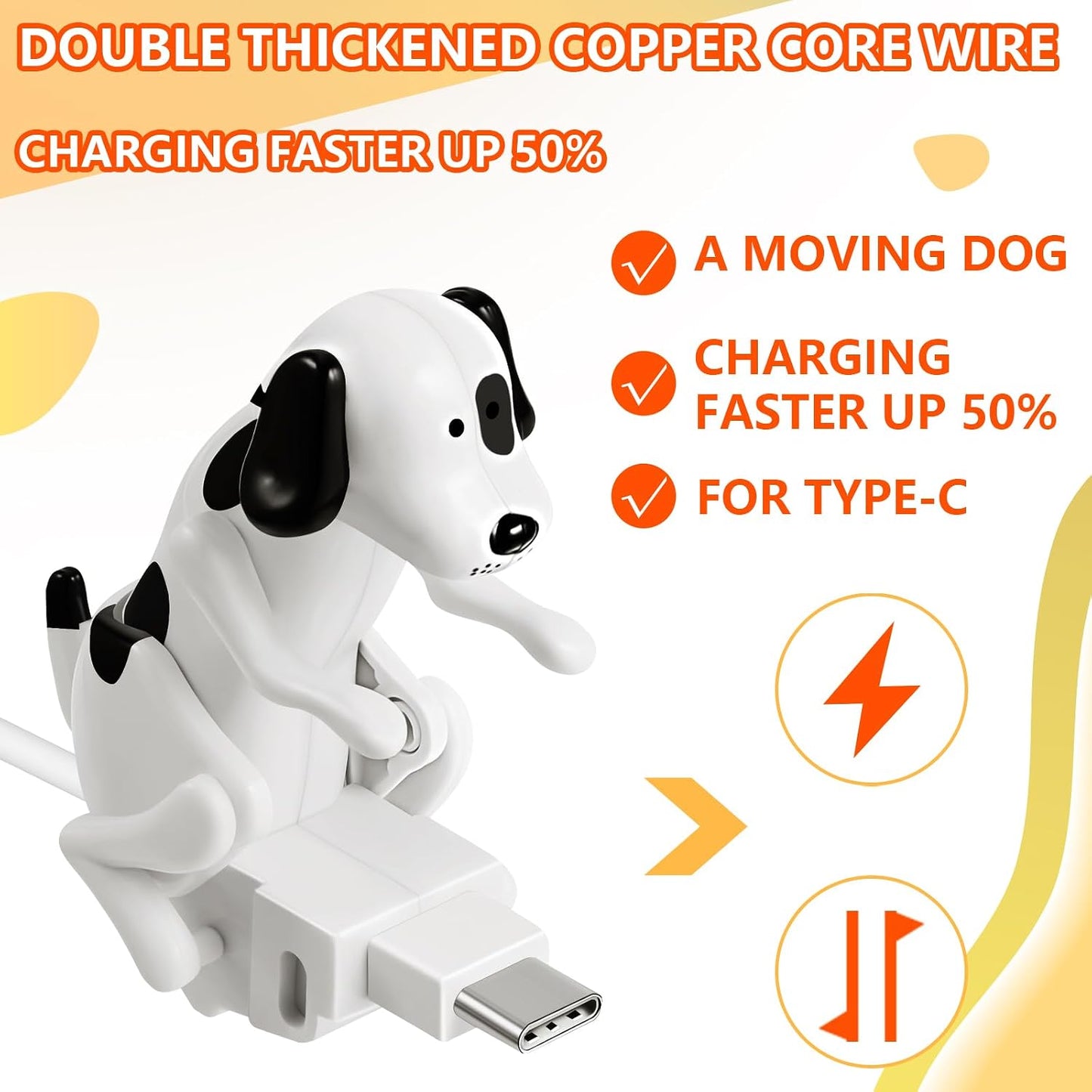 Dog Charging Cable Graduation Season Gifts Presents Smartphone Cable