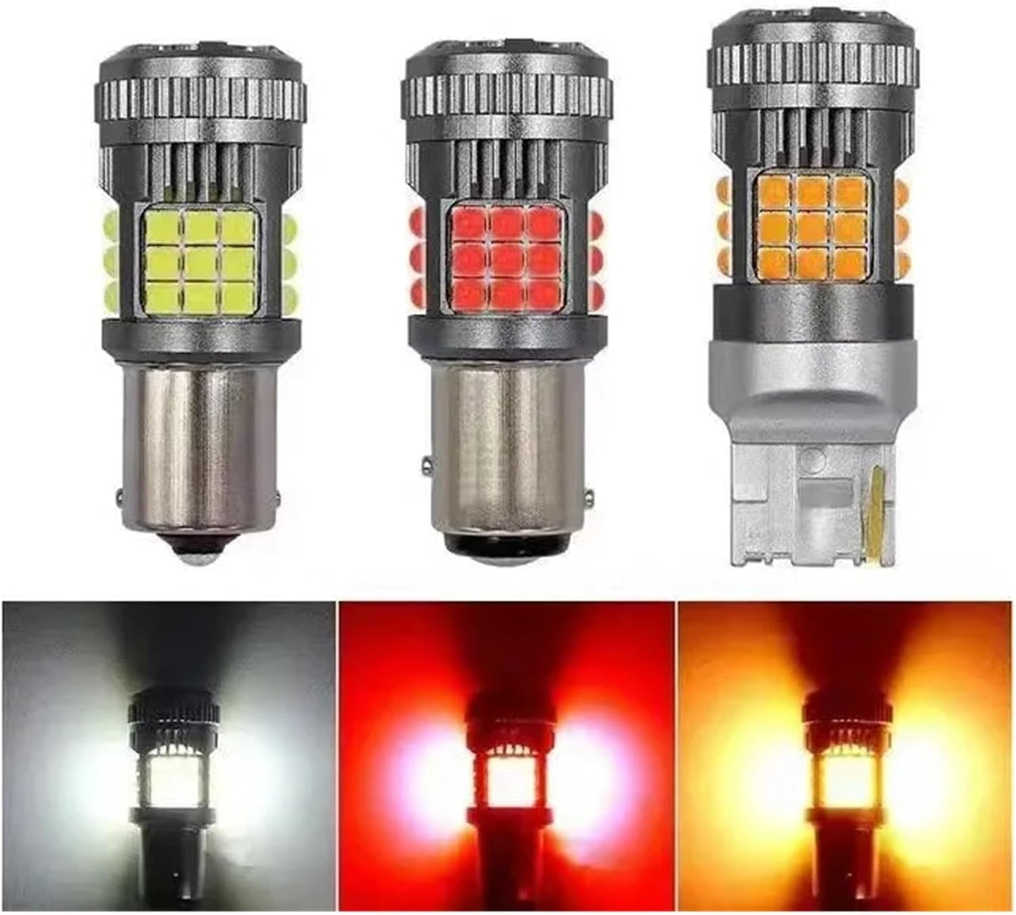 1156 LED Bulb CANBUS Error Free Anti Hyper Flash