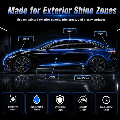 Coating Agent Set for Window Glass, Wheels, Trim,with Towel