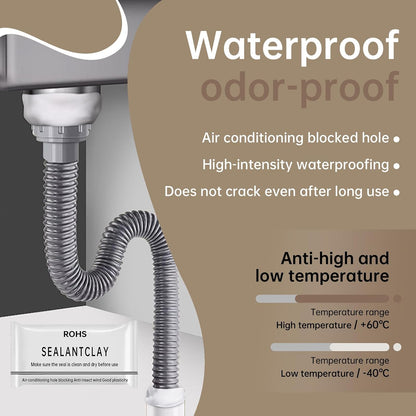 5 Pack / Set Waterproof Duct Sealant Clay
