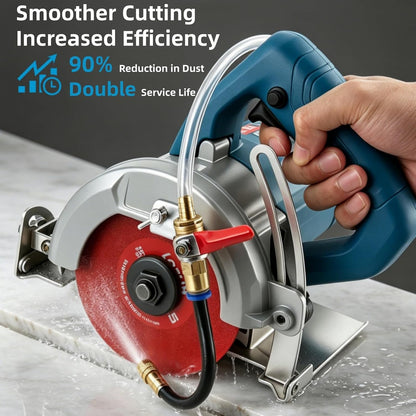 Angle Grinder Dust Removal & Water Spray Kit | Adjustable Adapter And 5m Hose