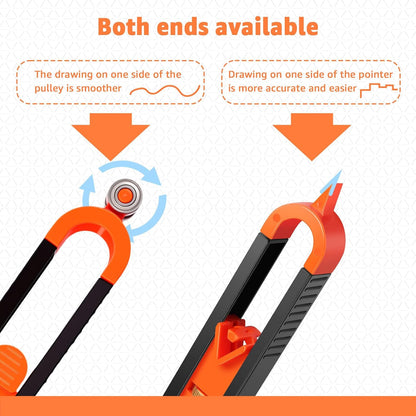 Precise Contour Scribe Tool with Pencil