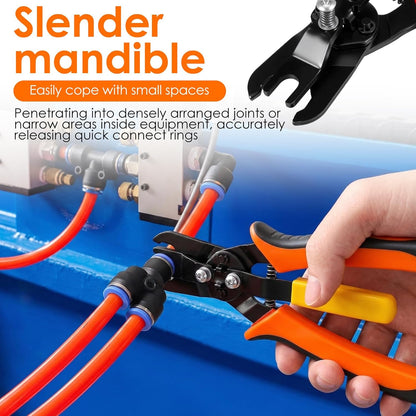Push to Connect Fittings Disconnect Tong Tool