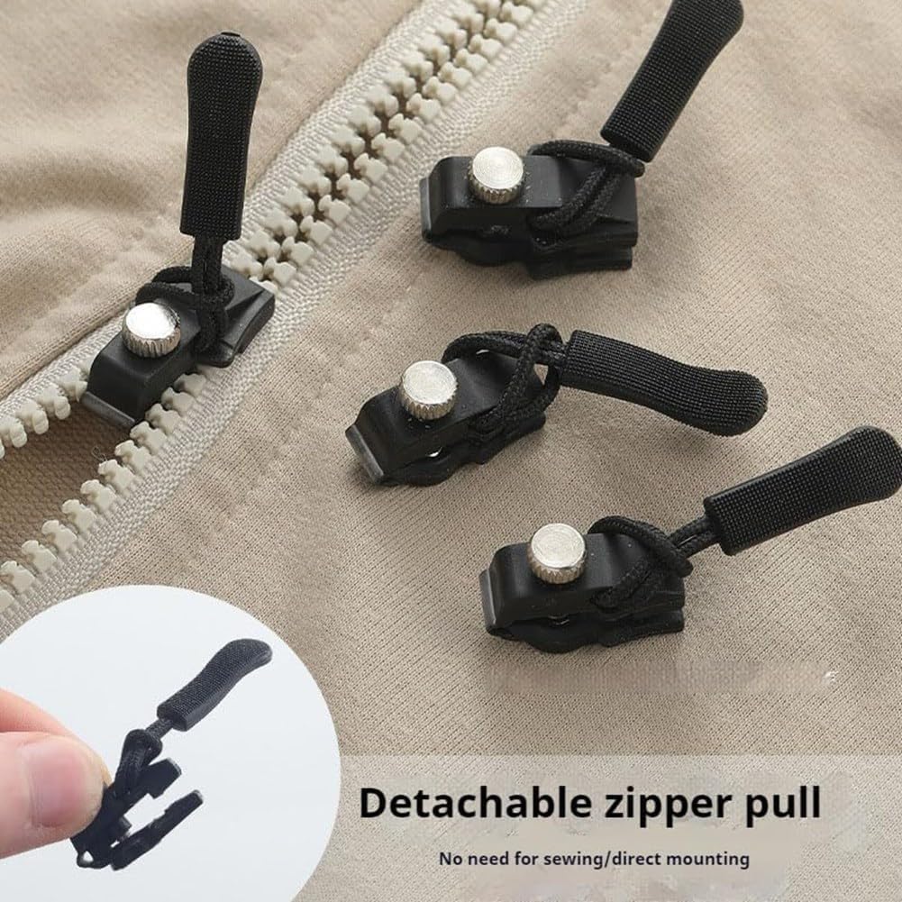 15Pcs Zipper Repair Tool | 3 Sizes, Replace Zippers Without Tools