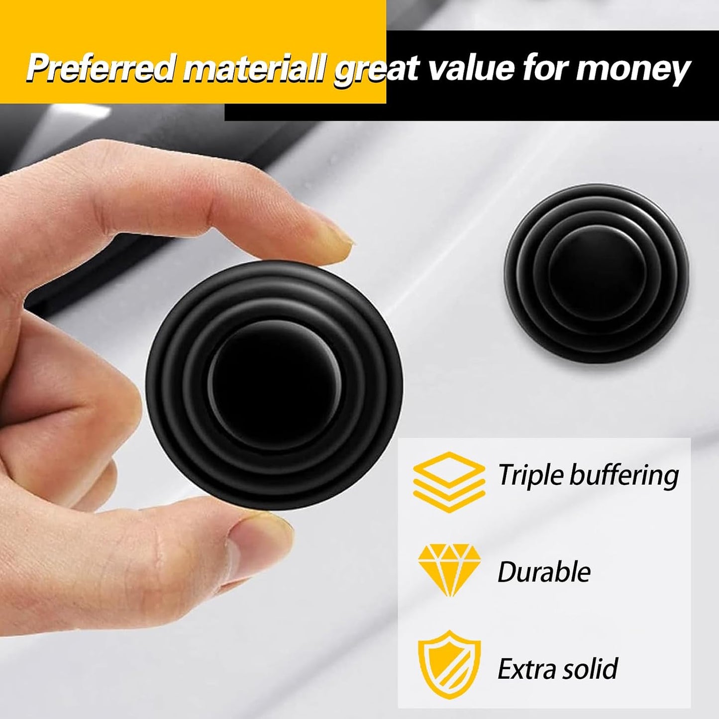 30 PCS Car Door Shock Absorber Pad for Honda CR-V 1995-2026 RD/RW/RS