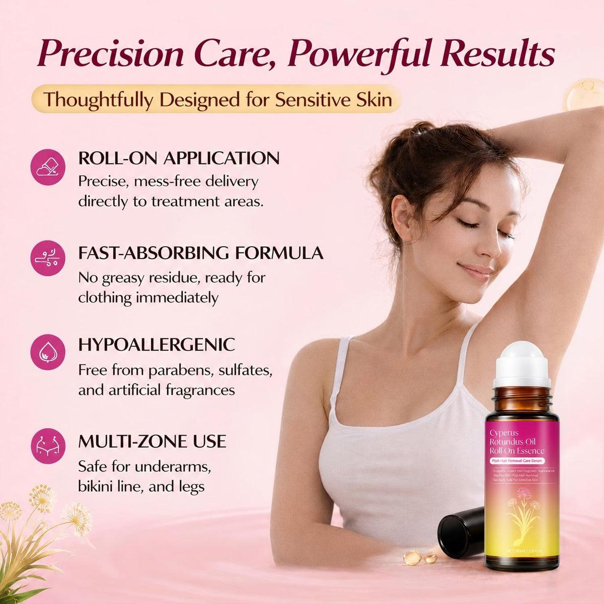 Natural Cyprus Cypress Oil for Hair Removal