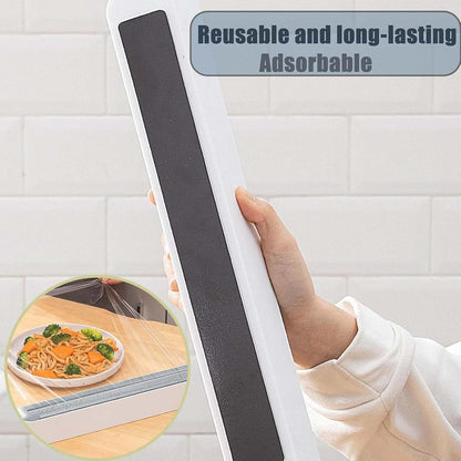 Magnetic Wrap Dispenser for Cling Film, Aluminum Foil & Parchment Paper