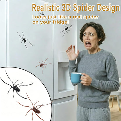 3Pcs 3D Realistic Spider Magnet for Car, Garage Door, Refrigerator
