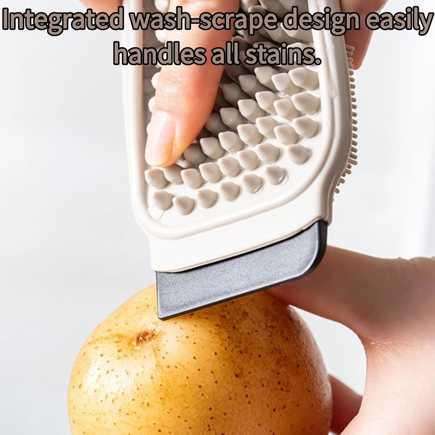 3-in-1 Multi-Functional Vegetable Scrubber & Fruit Brush