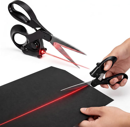 Laser Guided Scissors, Stainless Steel Sewing Shears