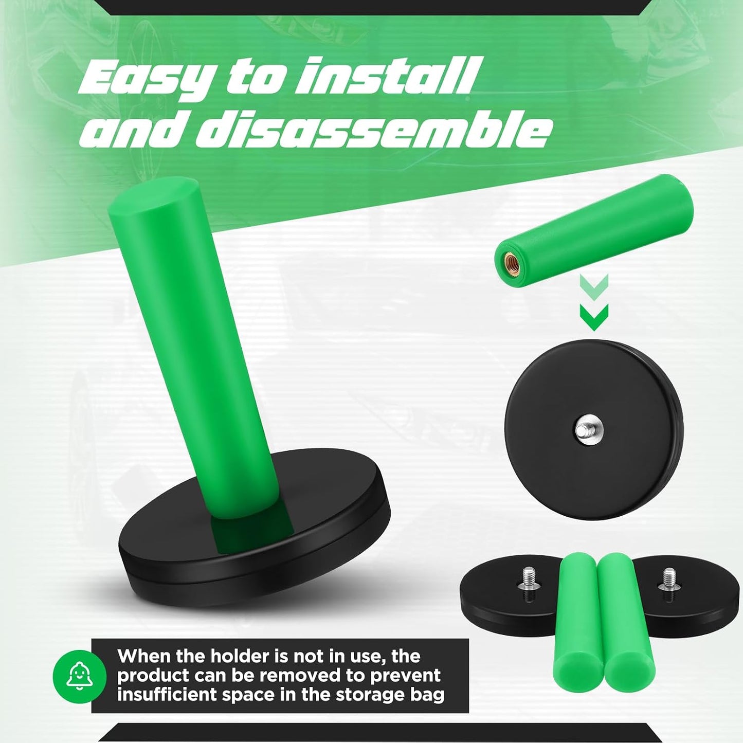 4-Color Magnetic Film Application Tools – Suitable for Car Vinyl Wrapping