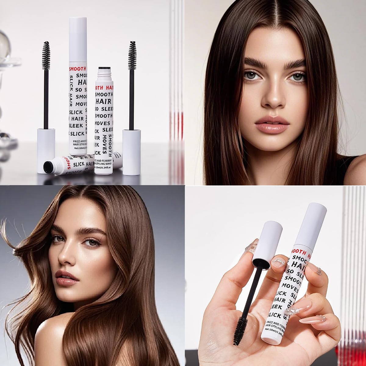 Frizz and Flyaway Lightweight Gel Hair Taming Wand