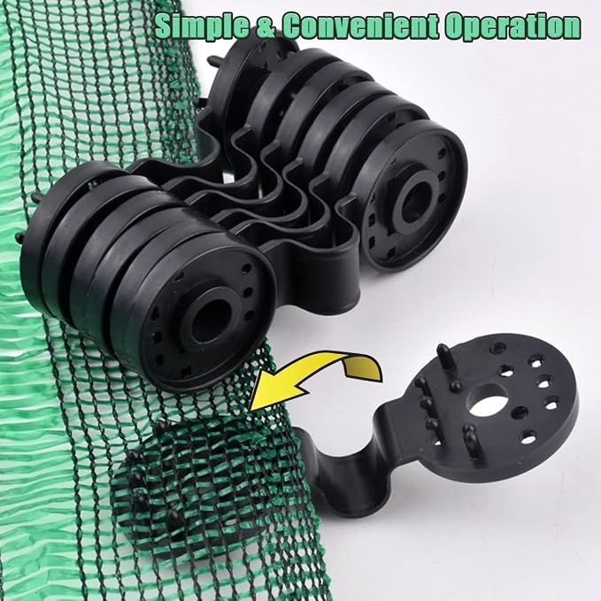50 Pcs Sunshade Awnings - Windproof Sunshade Clips