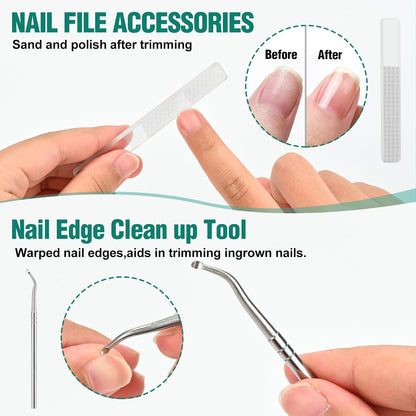 Eagle Beak Nail Clippers Set for Ingrown Toenails