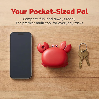 Crab 3-in-1 Magnetic Bottle Opener Box Opener