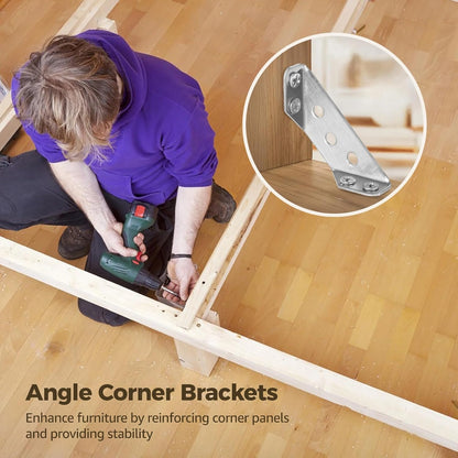 Stainless Steel Angle Corner Brackets
