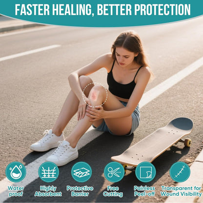 Hydrocolloid Dressing Roll – Waterproof, Anti-Chafing, And Cuttable Tape
