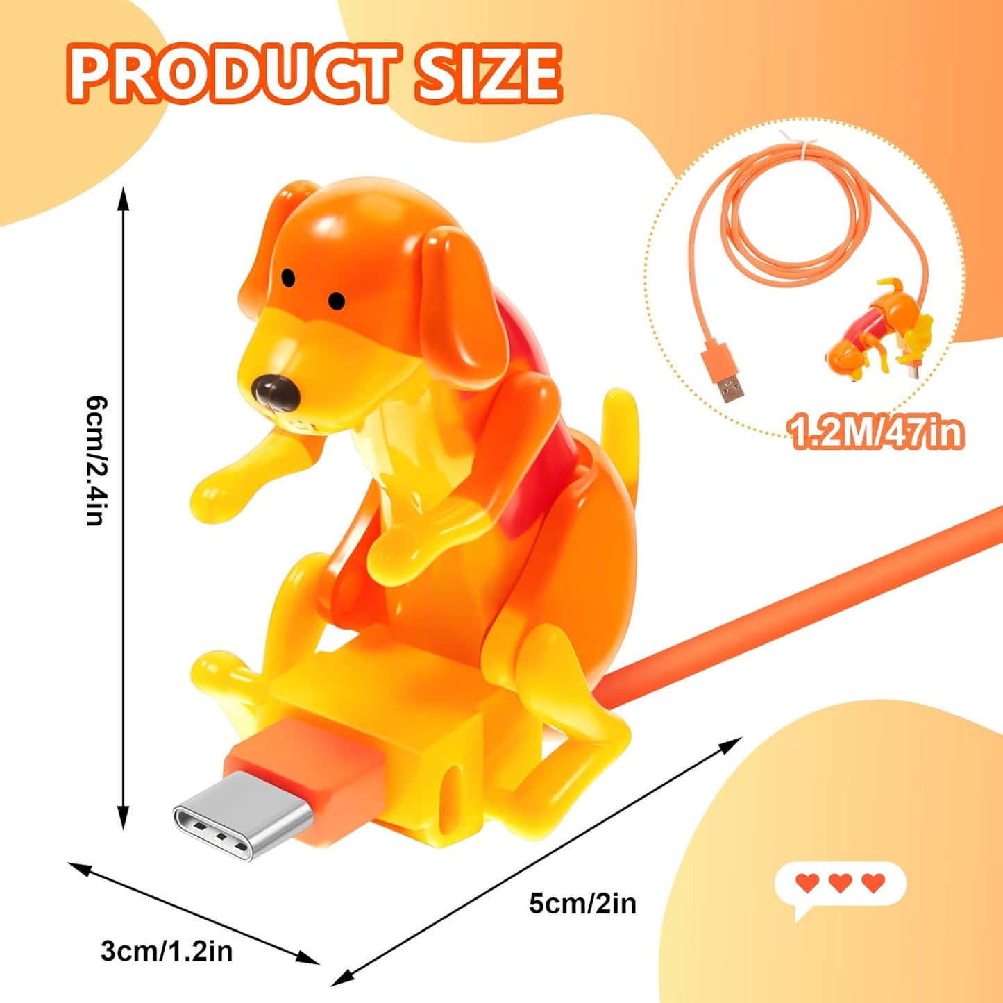 Dog Charging Cable Graduation Season Gifts Presents Smartphone Cable