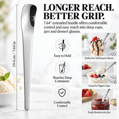 Stainless Steel Dessert Spade Spoon