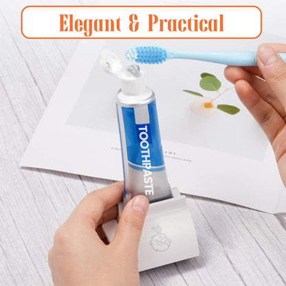 Rolling Tube Toothpaste Squeezer Dispenser Toothpaste Seat Holder Stand