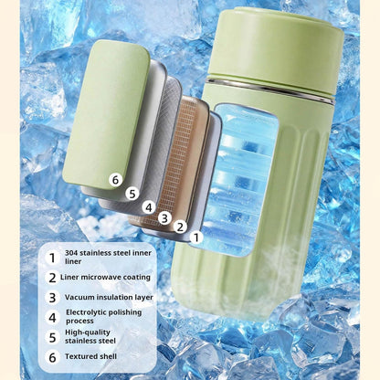 2-in-1 Portable Ice Cube Cup for Outdoor Summer Cold Drinks