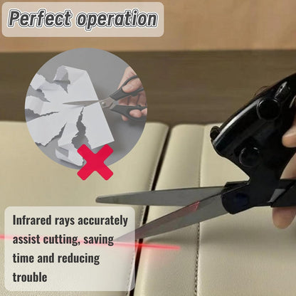 Laser Guided Scissors, Stainless Steel Sewing Shears