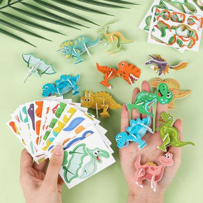 3D Cartoon Puzzle for Kids Educational Montessori Toys